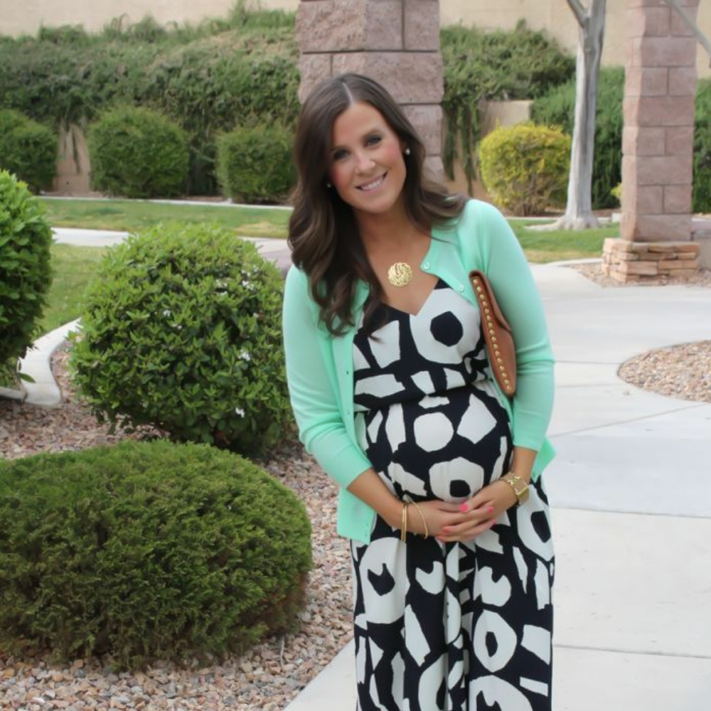 Loft Geo-print Maxi Dress